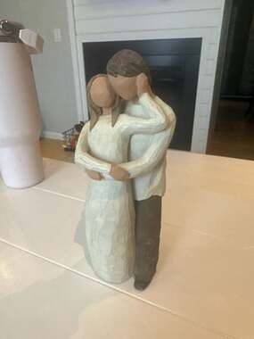 Willow Tree" ``Together "Figurine Hand Painted Very Good Condition